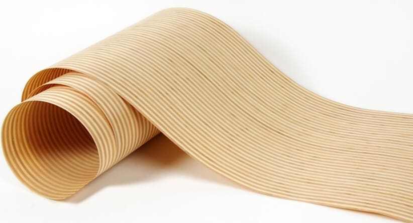 Flexible wood veneer in 2500*600mm size