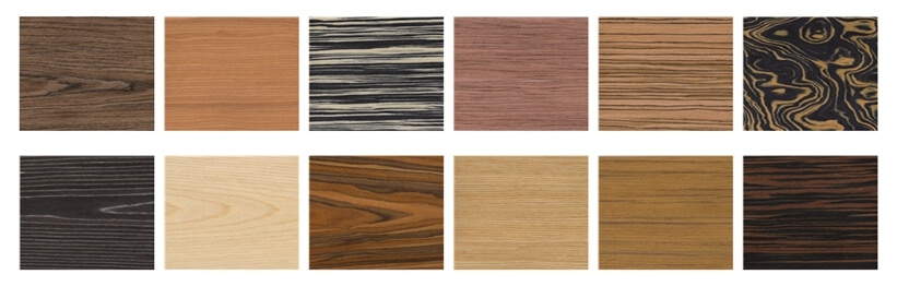 Composite wood veneer