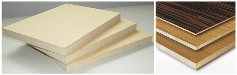 veneer faced MDF