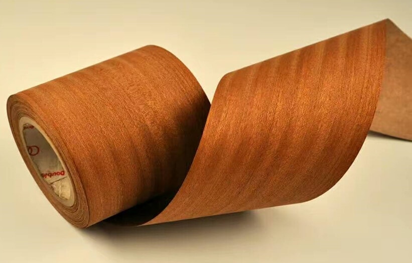wood veneer roll