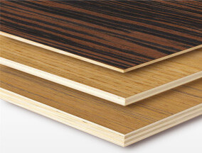 veneer faced plywood