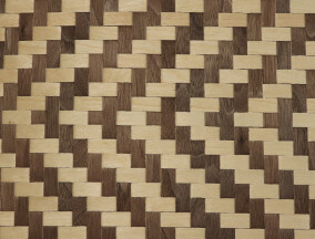 woven walnut birch veneer