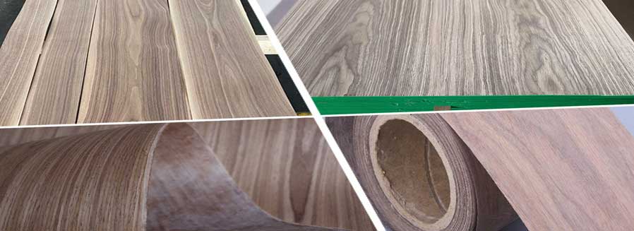 American Walnut Veneer  0.5mm 2mm Walnut Veneer Sheets