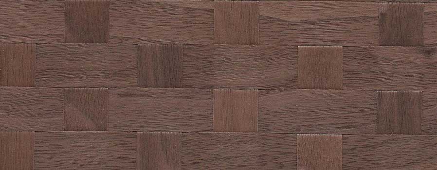 Etimoe Walnut wood composite veneer 5 x 8 with thin fleece back