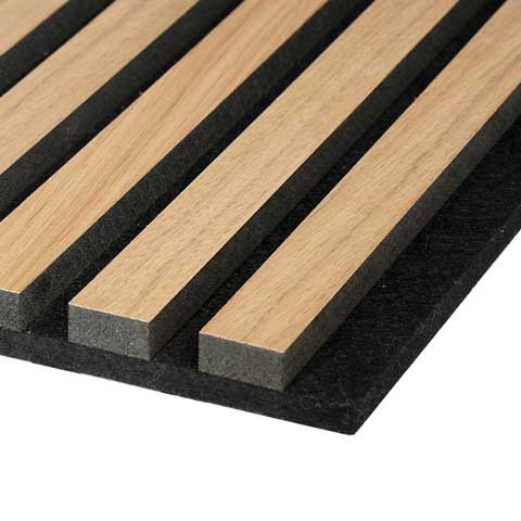 wood slats acoustic wall panel