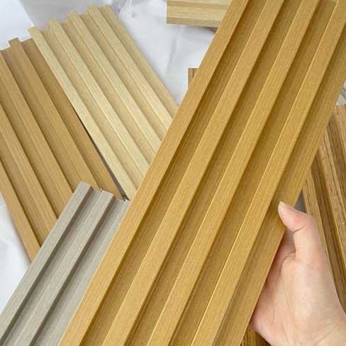 Walnut Slat Fluted Tambour Wood Effect Wall Panels