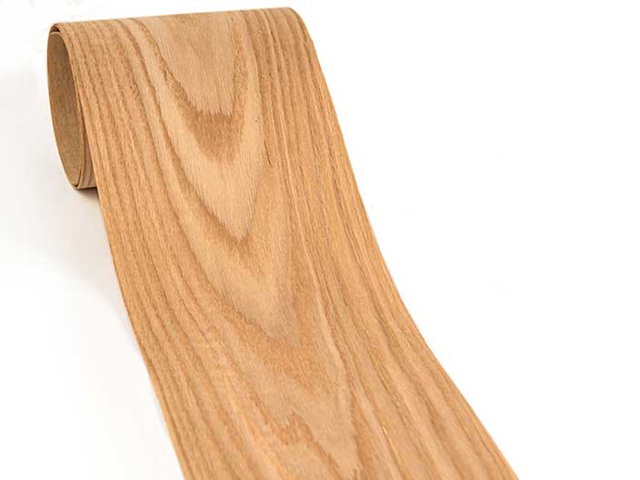 american red oak veneer roll