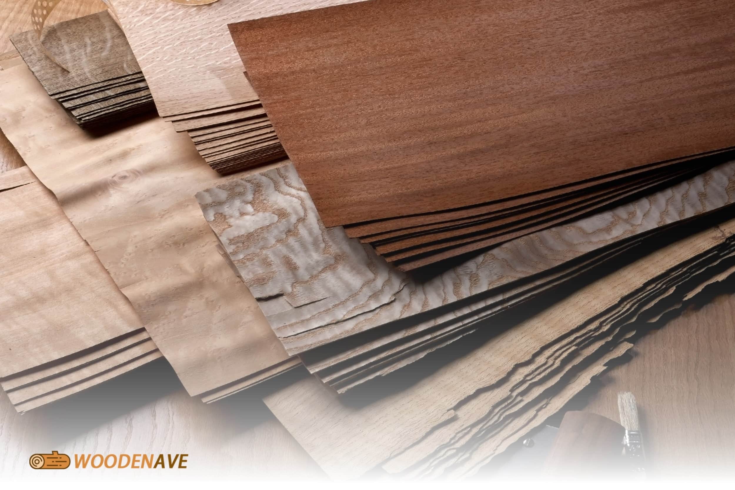 common types of wood veneer