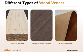 different types of wood veneer